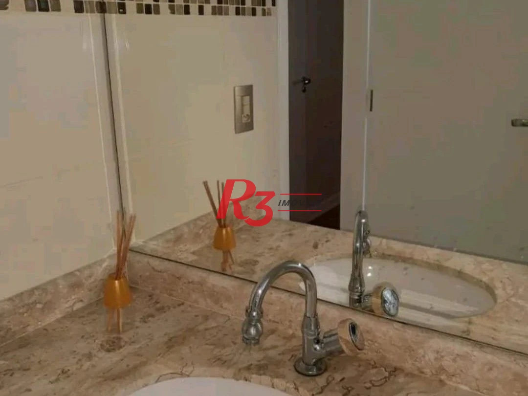 Apartamento com 1 dormitório para alugar, 60 m² por R$ 3.950,00/mês - Aparecida - Santos/SP