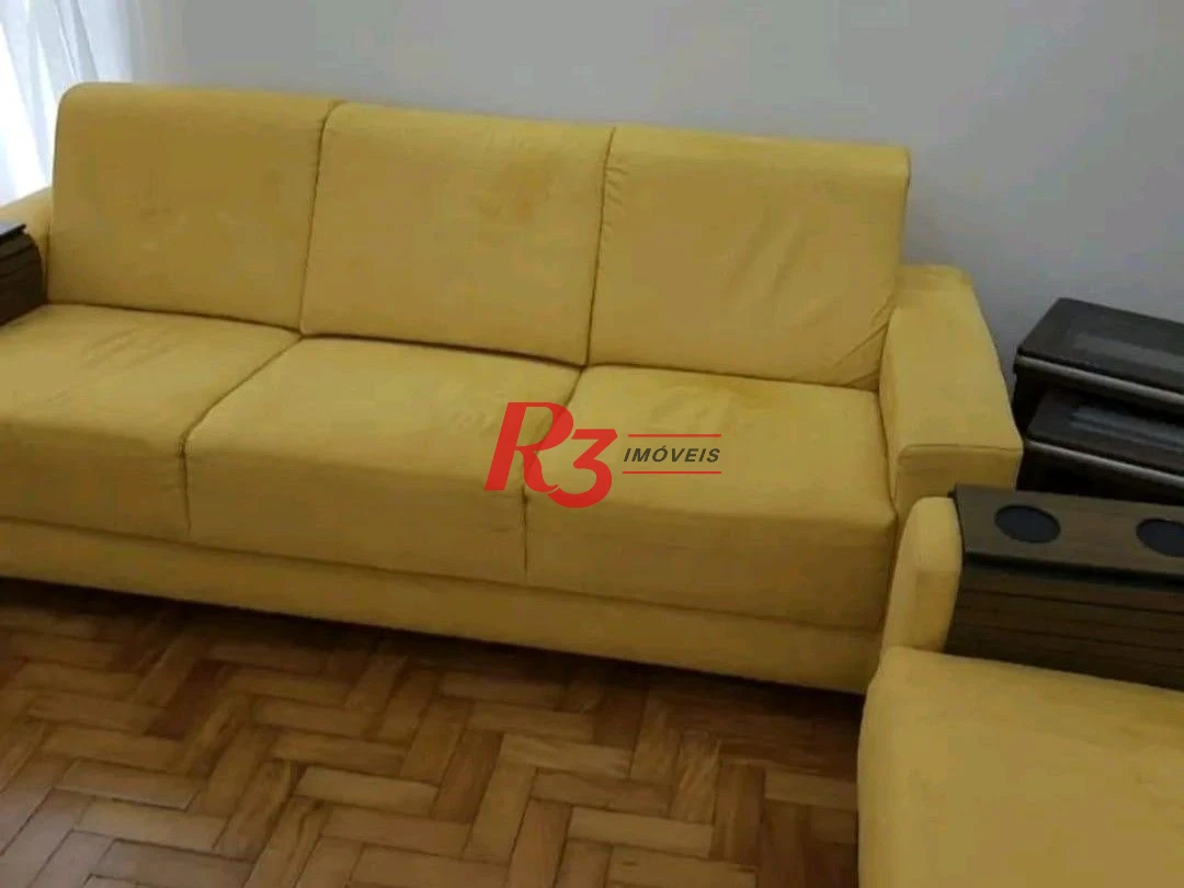 Apartamento com 1 dormitório para alugar, 60 m² por R$ 3.950,00/mês - Aparecida - Santos/SP