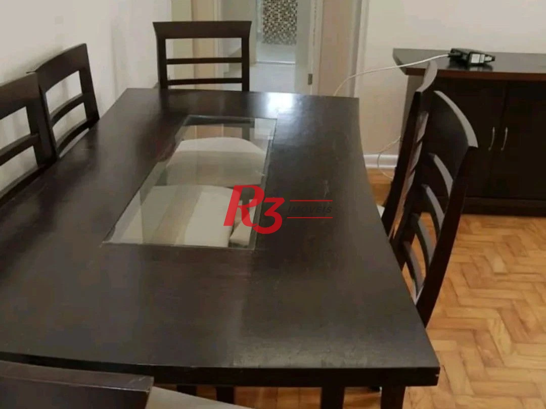 Apartamento com 1 dormitório para alugar, 60 m² por R$ 3.950,00/mês - Aparecida - Santos/SP