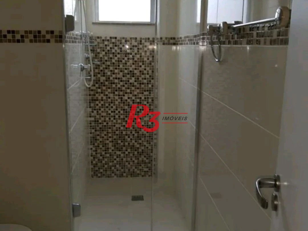 Apartamento com 1 dormitório para alugar, 60 m² por R$ 3.950,00/mês - Aparecida - Santos/SP
