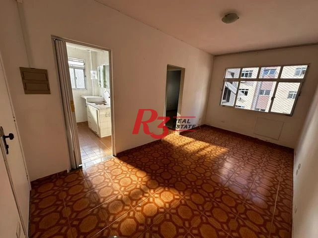 Apartamento com 1 dormitório à venda, 45 m² por R$ 373.000,00 - Pompéia - Santos/SP