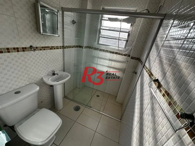 Apartamento com 1 dormitório à venda, 45 m² por R$ 373.000,00 - Pompéia - Santos/SP