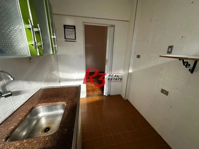Apartamento com 1 dormitório à venda, 45 m² por R$ 373.000,00 - Pompéia - Santos/SP