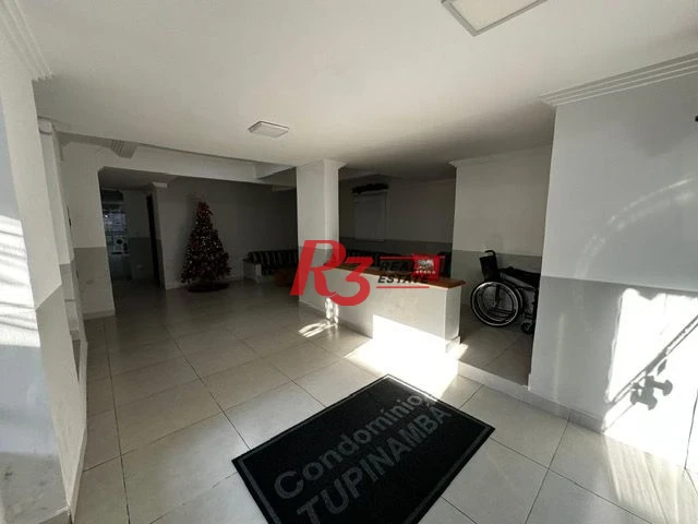 Apartamento com 1 dormitório à venda, 45 m² por R$ 373.000,00 - Pompéia - Santos/SP