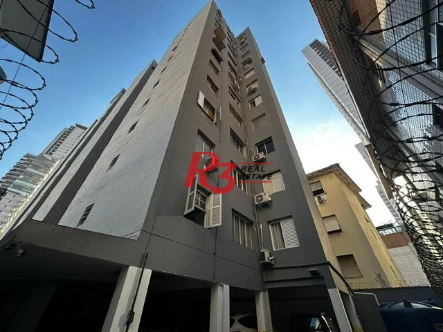 Apartamento com 1 dormitório à venda, 45 m² por R$ 373.000,00 - Pompéia - Santos/SP