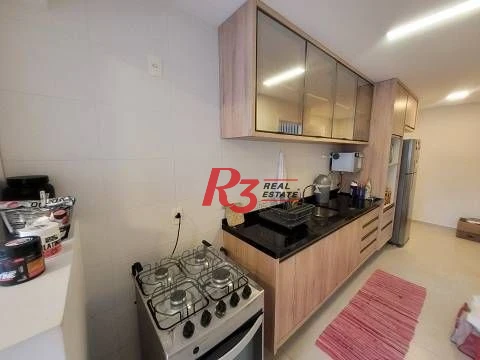 Apartamento Duplex com 2 dormitórios, 2 suítes,  Gonzaga - Santos/SP