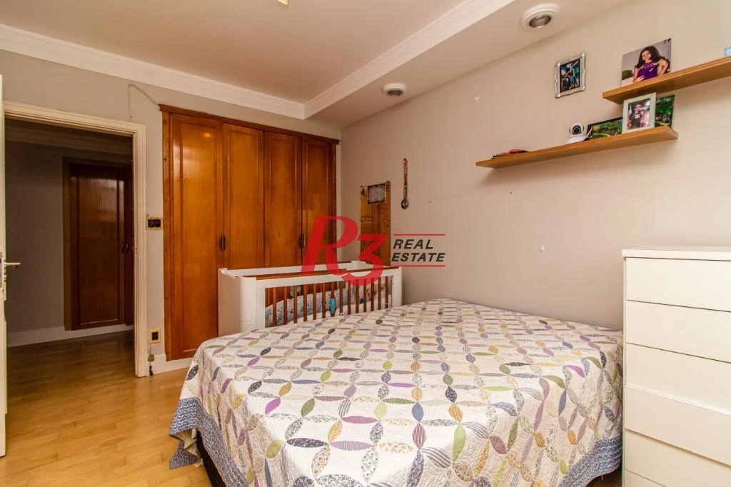 Apartamento com 3 dormitórios à venda, 190 m² por R$ 2.150.000,00 - José Menino - Santos/SP