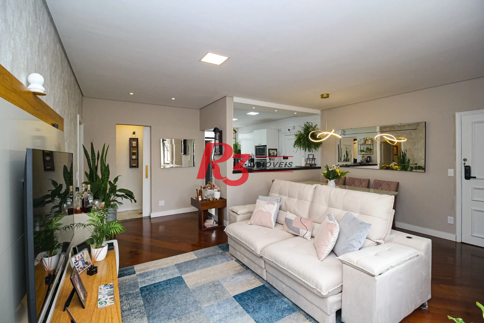 Apartamento com 3 dormitórios à venda, 117 m² por R$ 1.650.000,00 - Boqueirão - Santos/SP