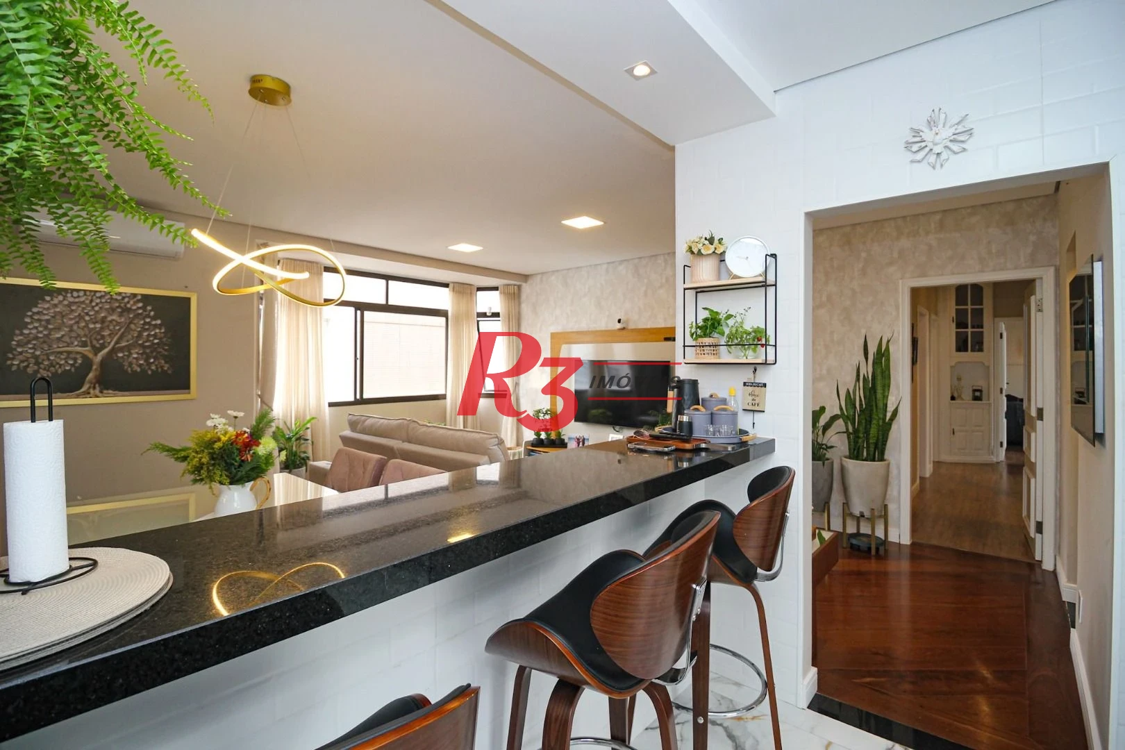 Apartamento com 3 dormitórios à venda, 117 m² por R$ 1.650.000,00 - Boqueirão - Santos/SP