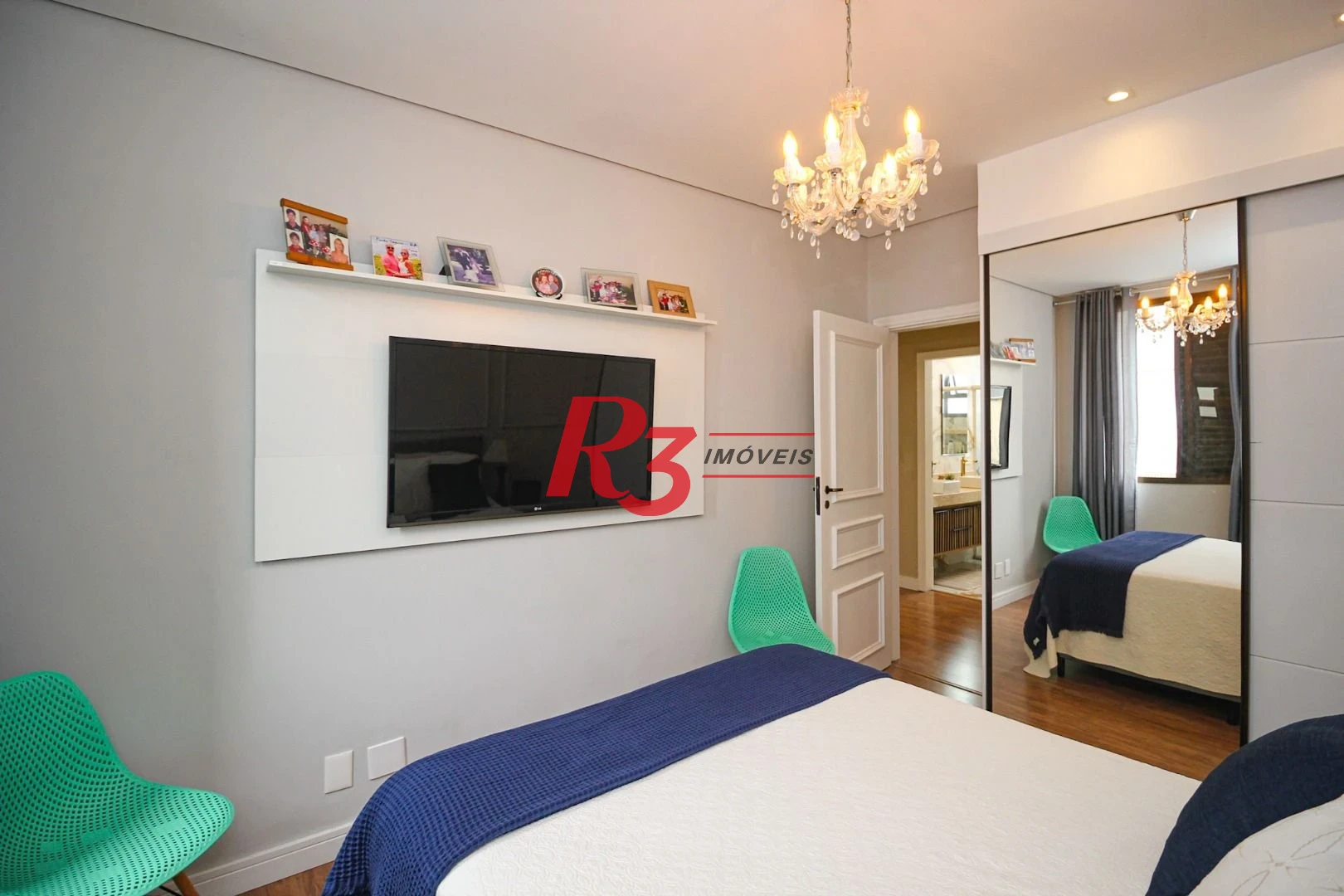 Apartamento com 3 dormitórios à venda, 117 m² por R$ 1.650.000,00 - Boqueirão - Santos/SP
