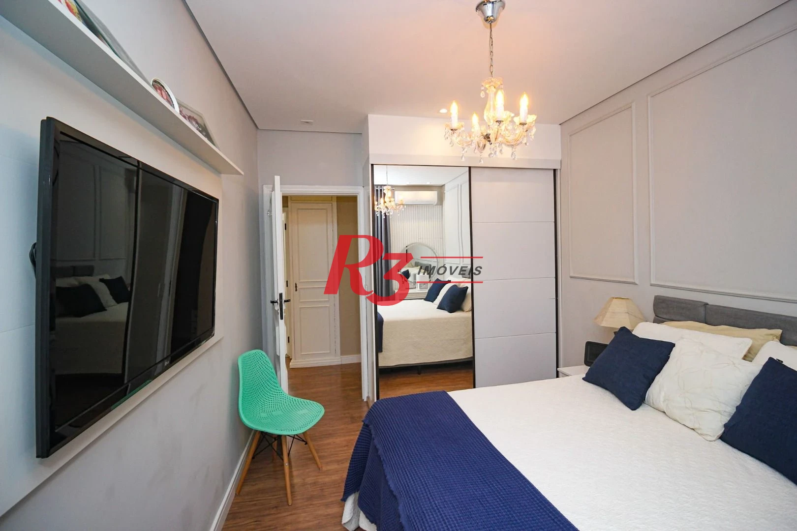 Apartamento com 3 dormitórios à venda, 117 m² por R$ 1.650.000,00 - Boqueirão - Santos/SP