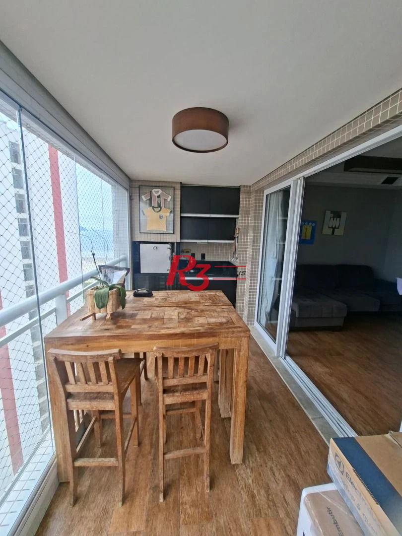 Apartamento com 3 dormitórios à venda, 100 m² por R$ 1.325.000,00 - José Menino - Santos/SP