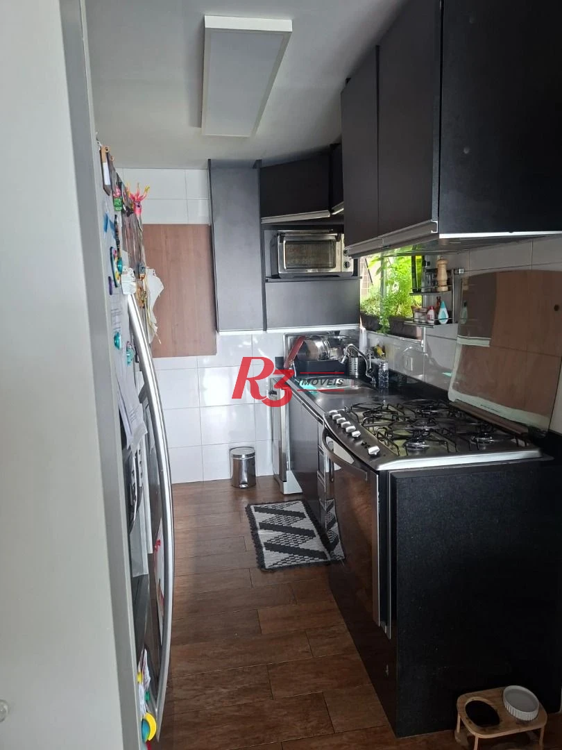 Apartamento com 3 dormitórios à venda, 100 m² por R$ 1.325.000,00 - José Menino - Santos/SP