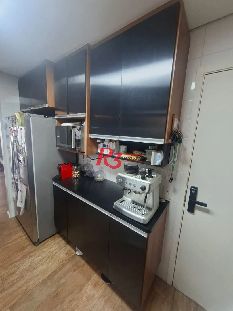 Apartamento com 3 dormitórios à venda, 100 m² por R$ 1.325.000,00 - José Menino - Santos/SP