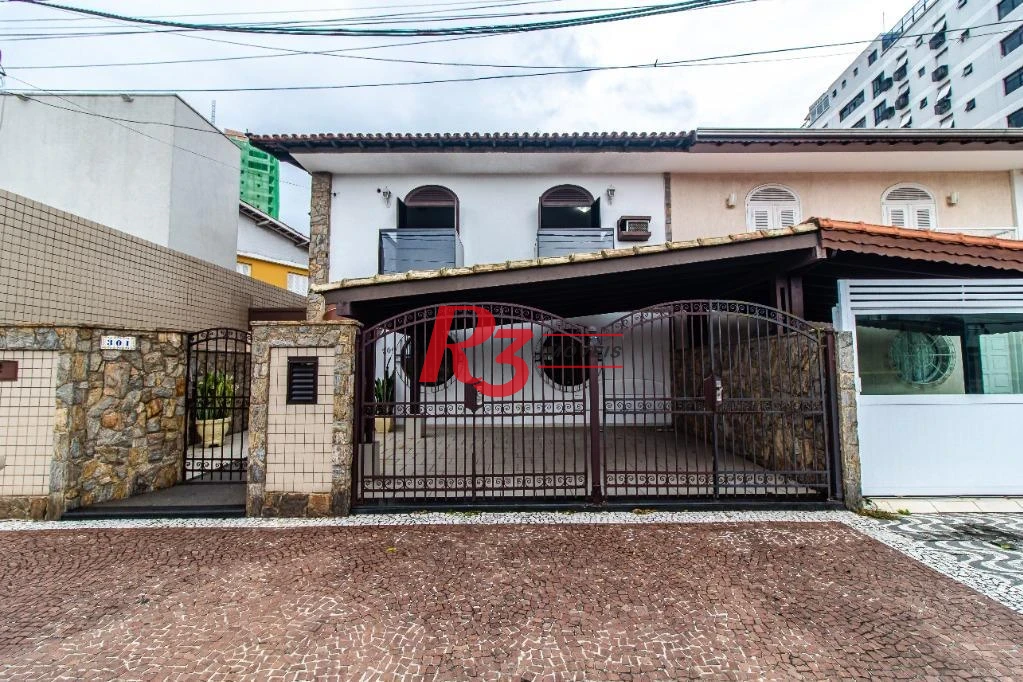 Casa com 4 dormitórios à venda, 255 m² por R$ 2.450.000,00 - Ponta da Praia - Santos/SP