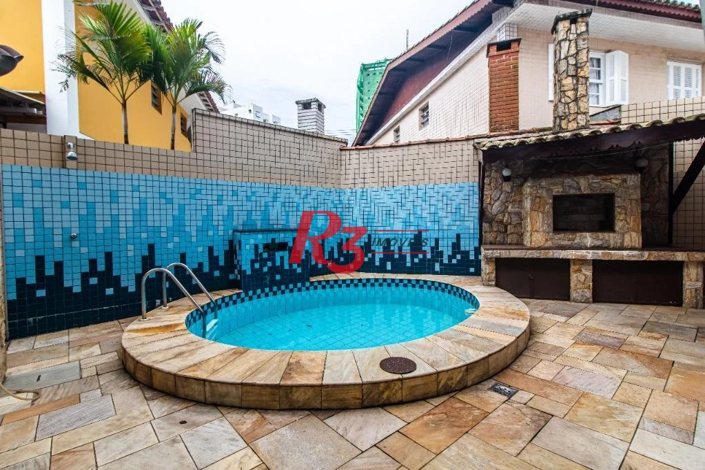 Casa com 4 dormitórios à venda, 255 m² por R$ 2.450.000,00 - Ponta da Praia - Santos/SP