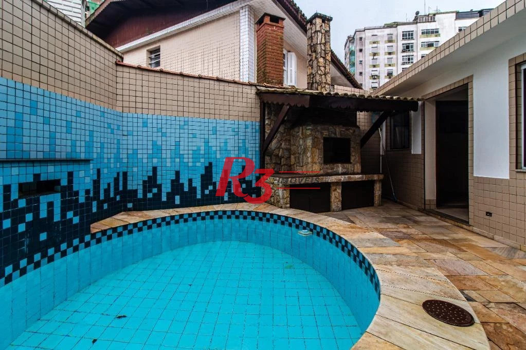 Casa com 4 dormitórios à venda, 255 m² por R$ 2.450.000,00 - Ponta da Praia - Santos/SP