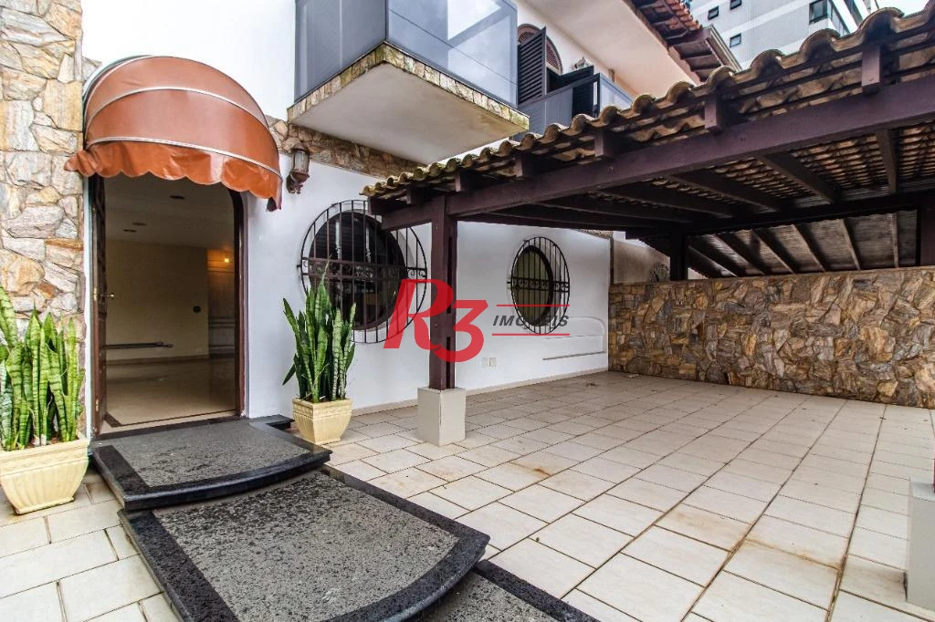 Casa com 4 dormitórios à venda, 255 m² por R$ 2.450.000,00 - Ponta da Praia - Santos/SP
