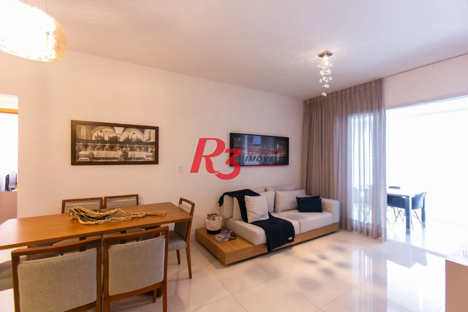 Apartamento com 3 dormitórios à venda, 110 m² por R$ 1.800.000,00 - Boqueirão - Santos/SP