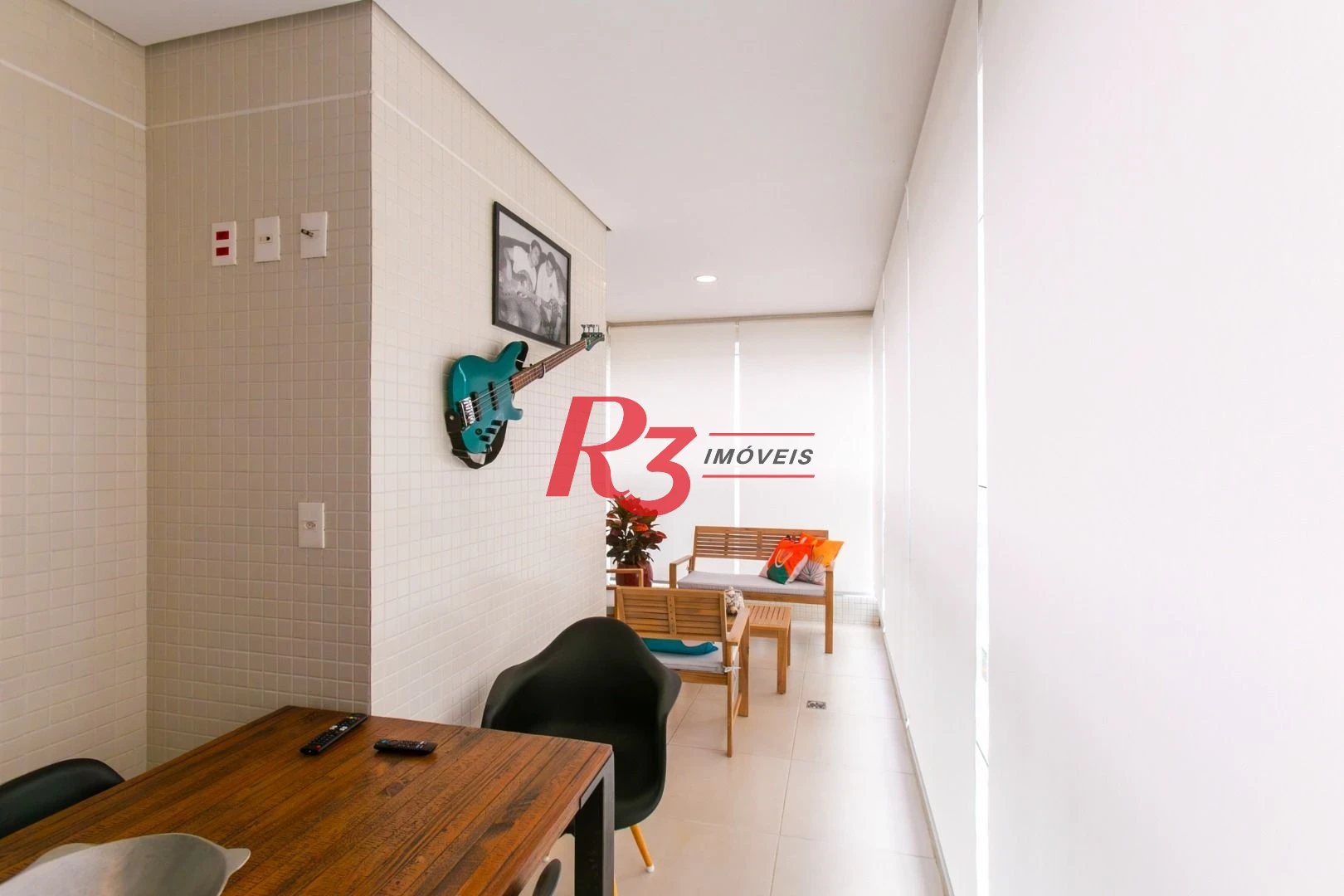 Apartamento com 3 dormitórios à venda, 110 m² por R$ 1.800.000,00 - Boqueirão - Santos/SP