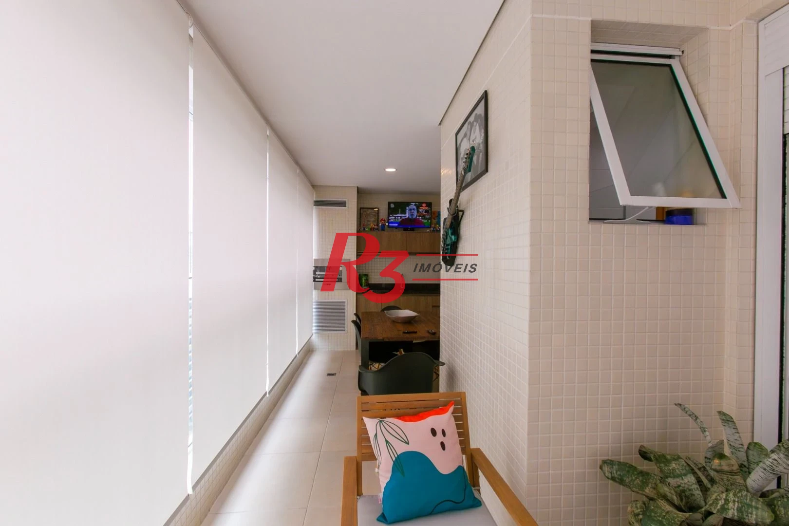Apartamento com 3 dormitórios à venda, 110 m² por R$ 1.800.000,00 - Boqueirão - Santos/SP