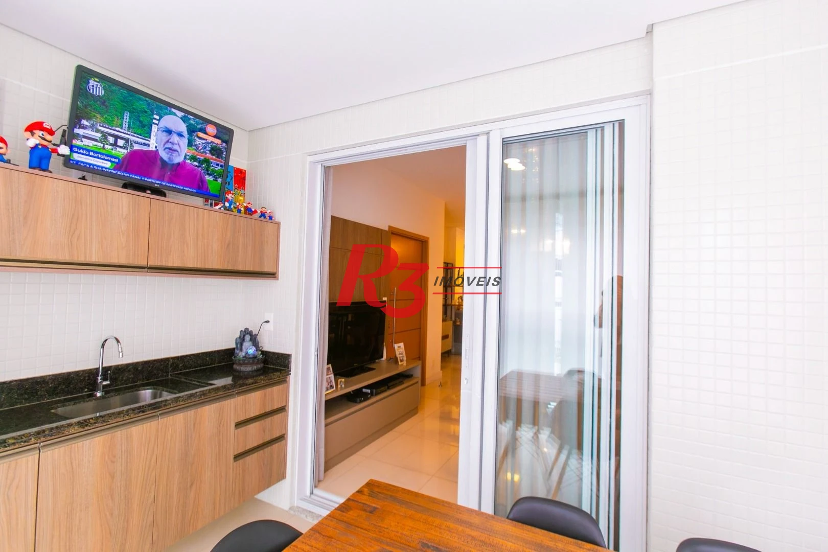 Apartamento com 3 dormitórios à venda, 110 m² por R$ 1.800.000,00 - Boqueirão - Santos/SP