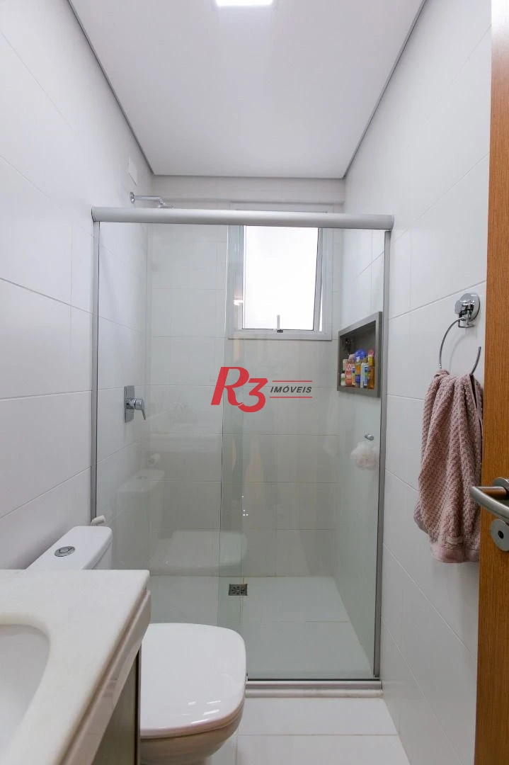 Apartamento com 3 dormitórios à venda, 110 m² por R$ 1.800.000,00 - Boqueirão - Santos/SP