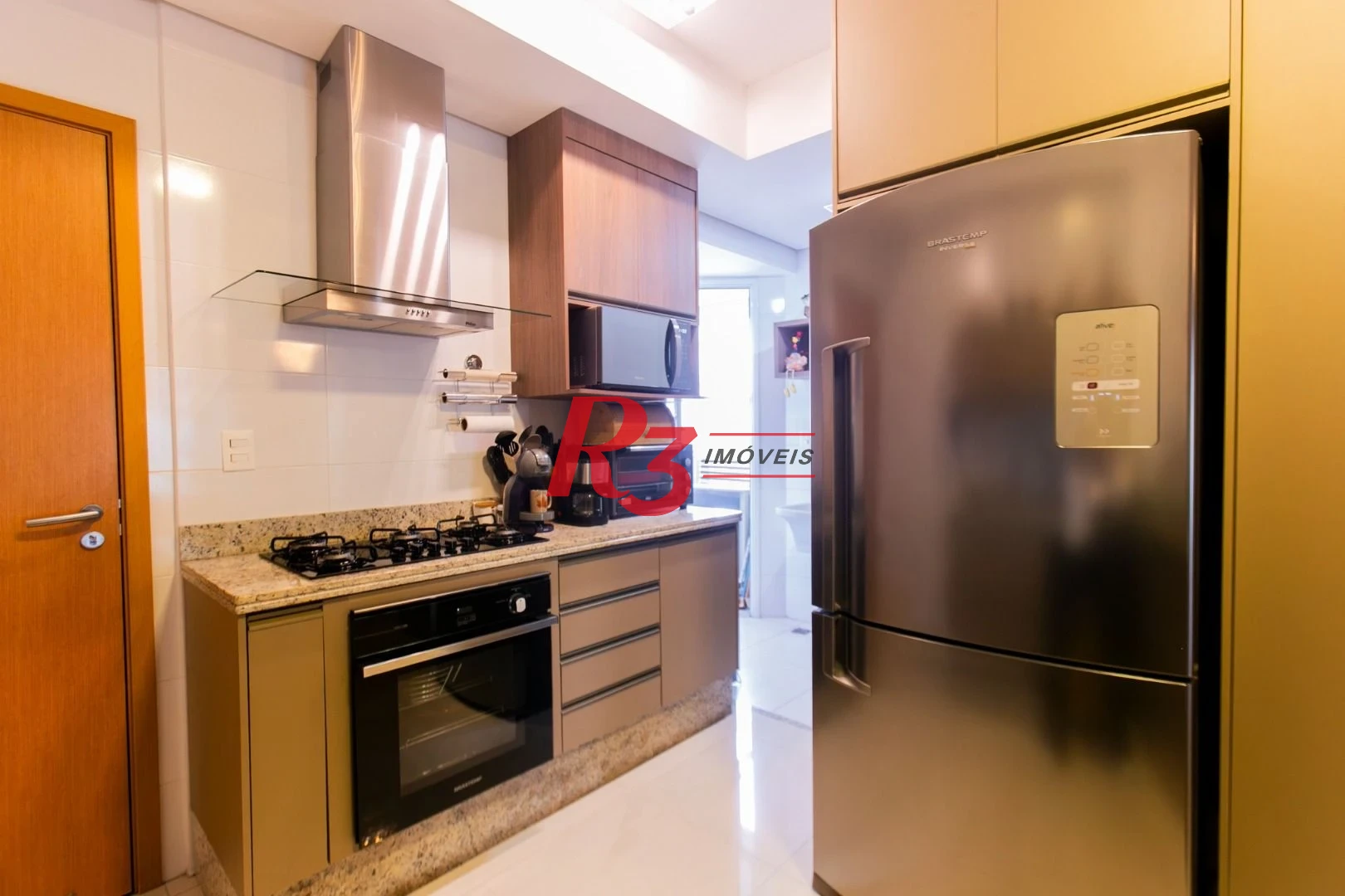 Apartamento com 3 dormitórios à venda, 110 m² por R$ 1.800.000,00 - Boqueirão - Santos/SP