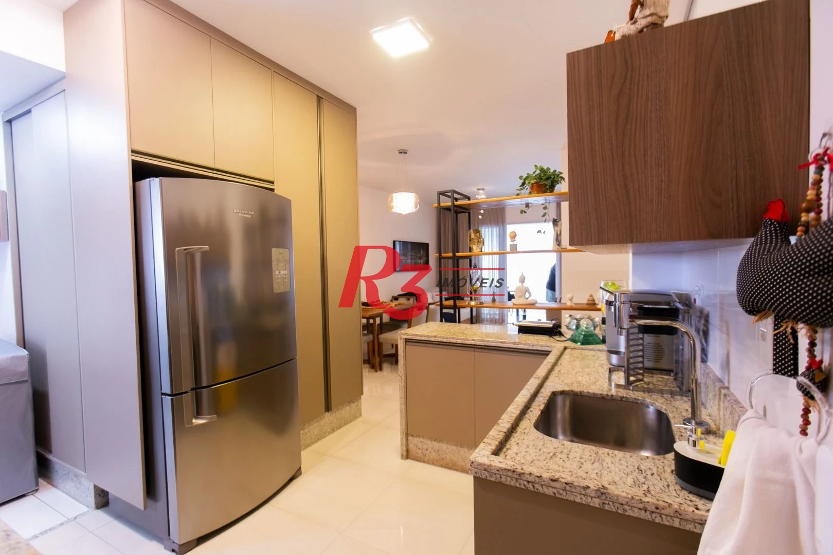 Apartamento com 3 dormitórios à venda, 110 m² por R$ 1.800.000,00 - Boqueirão - Santos/SP