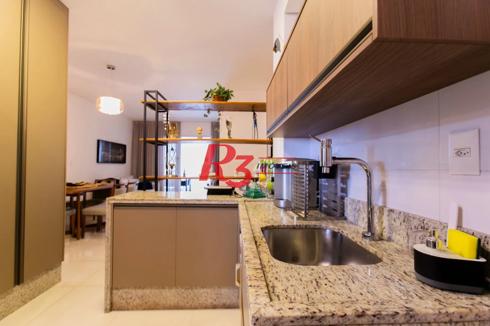 Apartamento com 3 dormitórios à venda, 110 m² por R$ 1.800.000,00 - Boqueirão - Santos/SP
