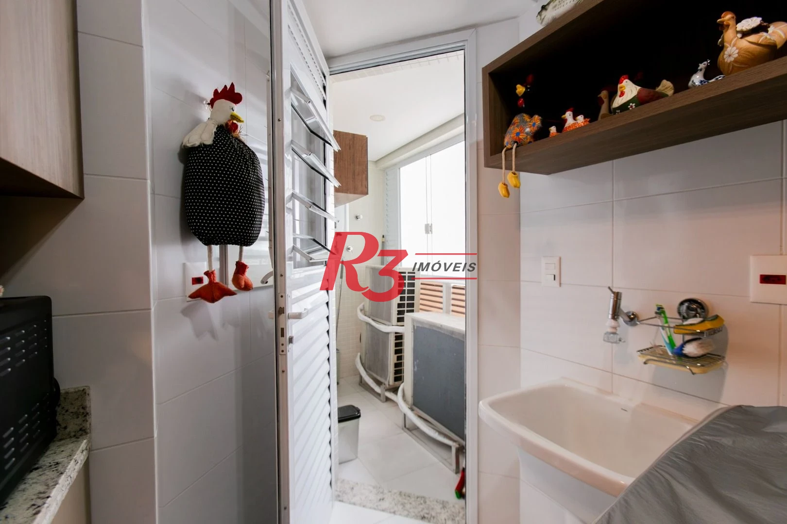 Apartamento com 3 dormitórios à venda, 110 m² por R$ 1.800.000,00 - Boqueirão - Santos/SP