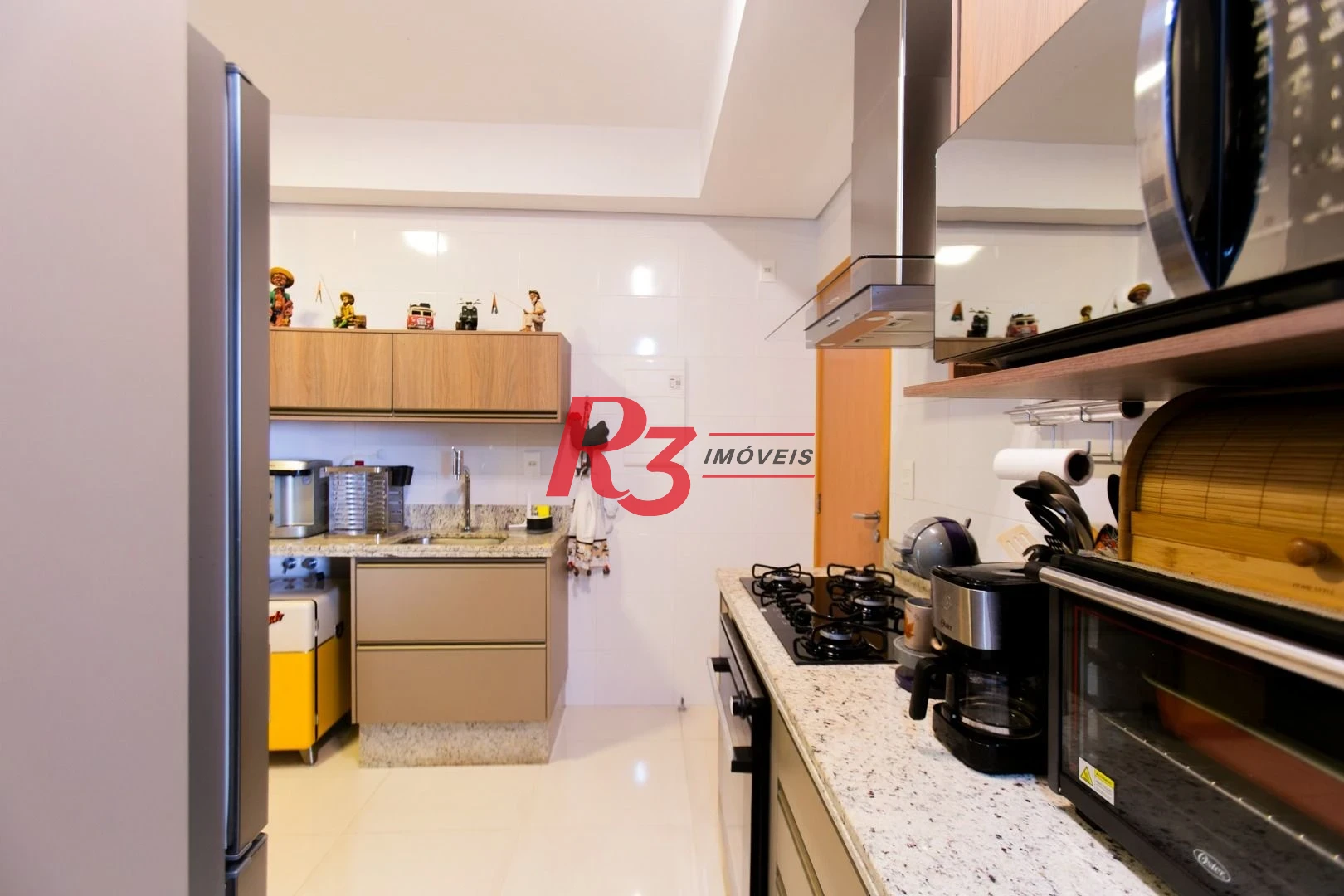 Apartamento com 3 dormitórios à venda, 110 m² por R$ 1.800.000,00 - Boqueirão - Santos/SP