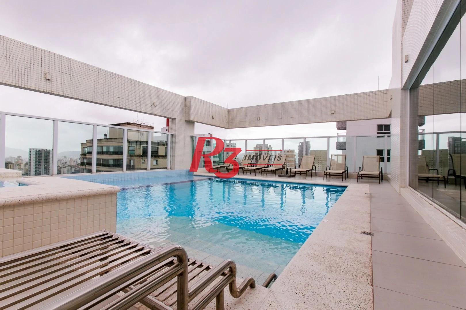 Apartamento com 3 dormitórios à venda, 110 m² por R$ 1.800.000,00 - Boqueirão - Santos/SP