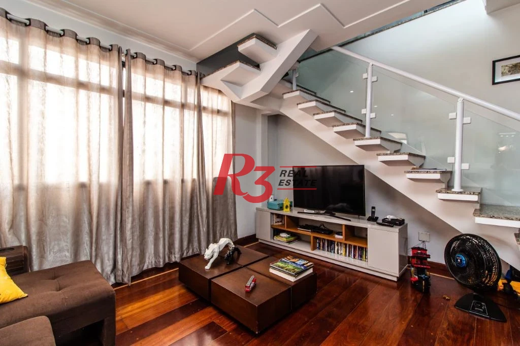 Cobertura com 3 dormitórios à venda, 367 m² por R$ 1.799.000,00 - Ponta da Praia - Santos/SP