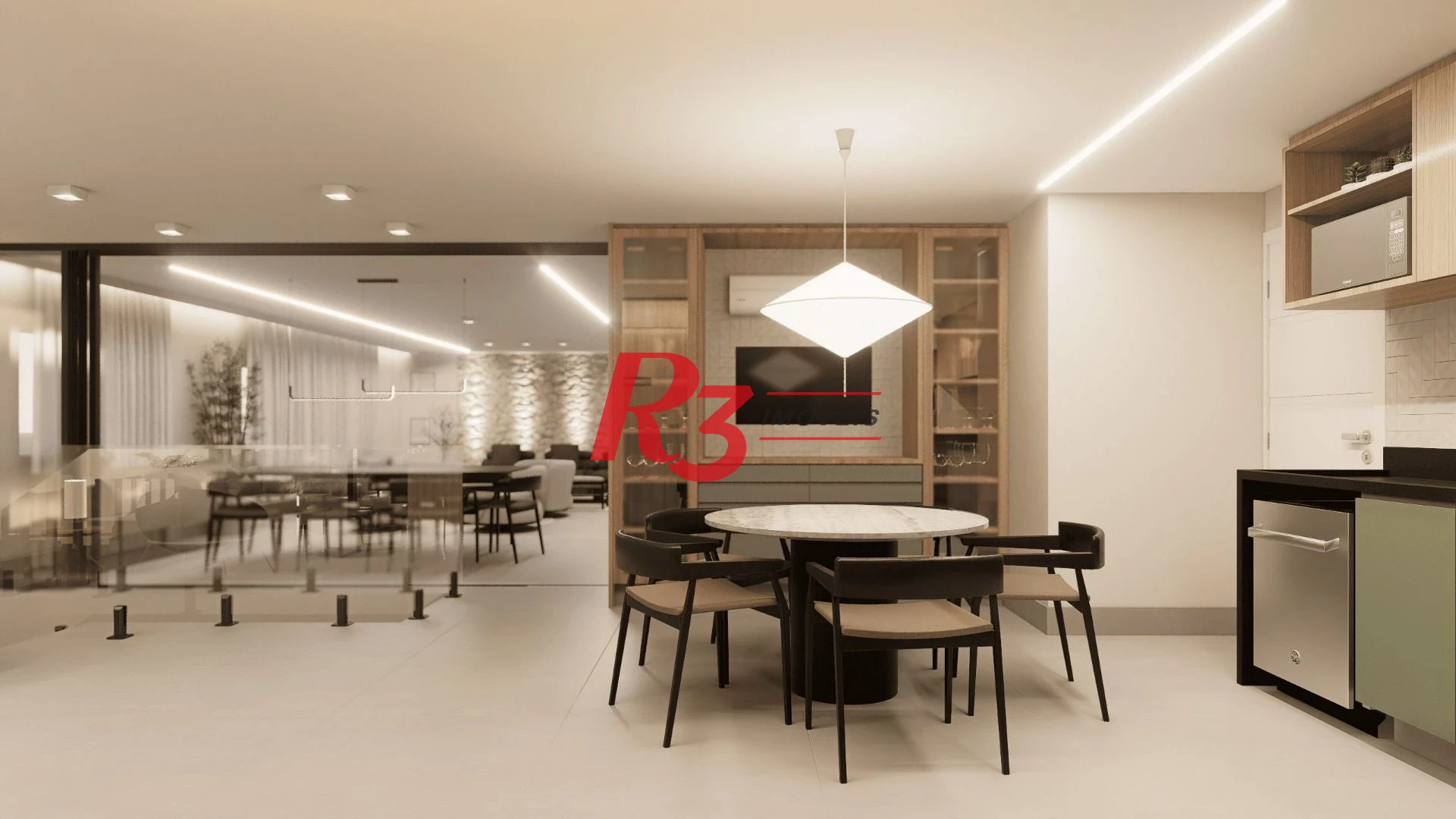 Cobertura com 4 quartos à venda, 370 m² por R$ 4.290.000 - Ponta da Praia - Santos/SP