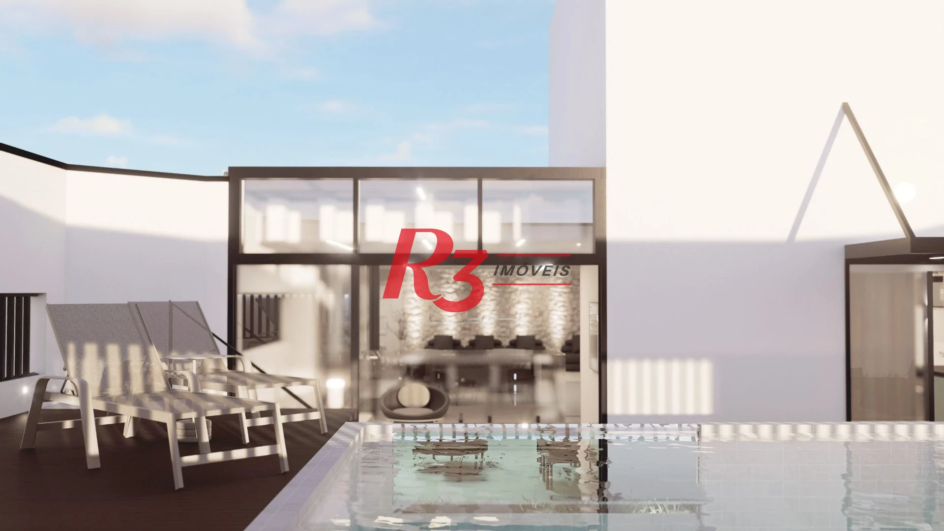 Cobertura com 4 quartos à venda, 370 m² por R$ 4.290.000 - Ponta da Praia - Santos/SP