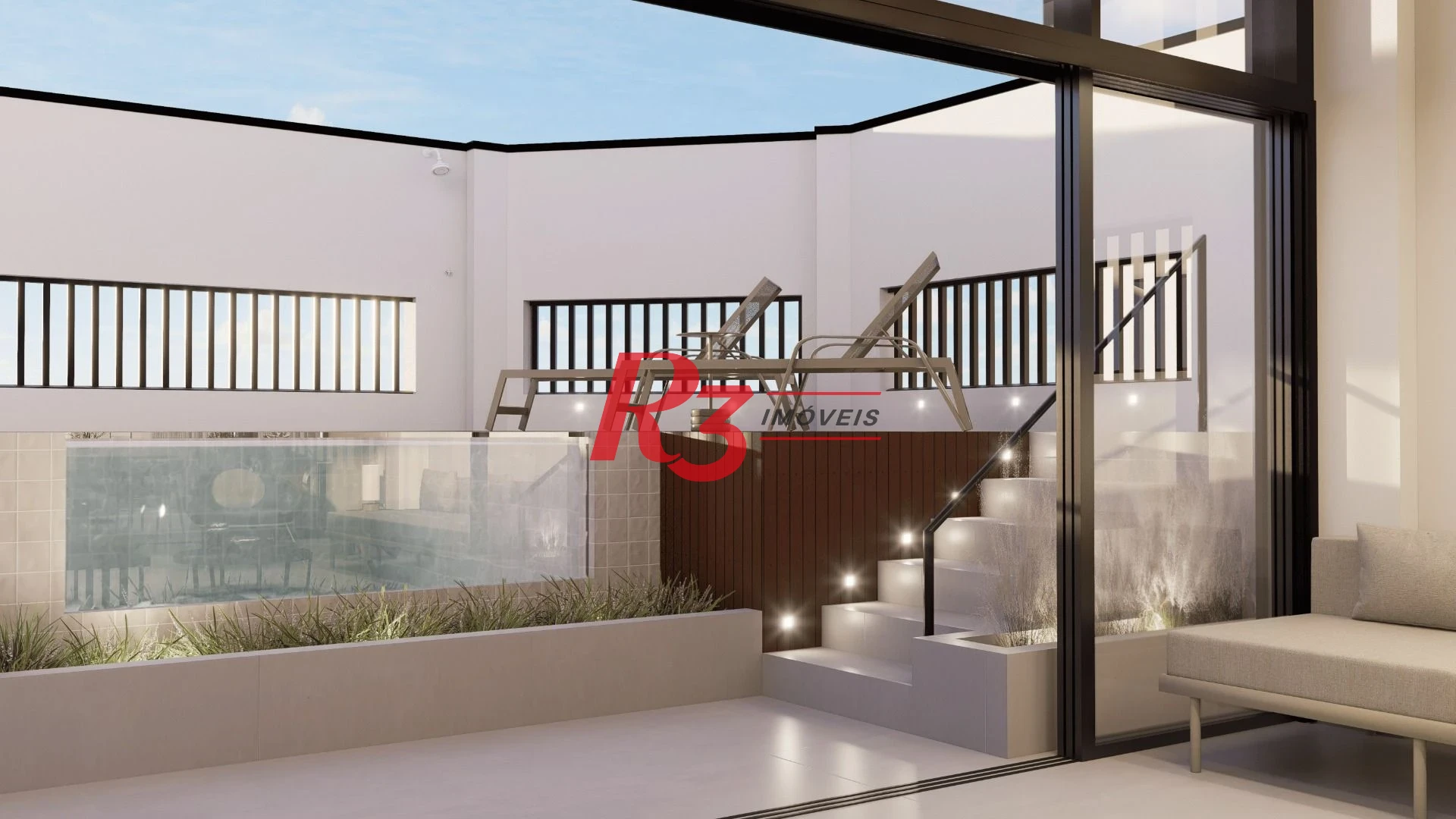 Cobertura com 4 quartos à venda, 370 m² por R$ 4.290.000 - Ponta da Praia - Santos/SP