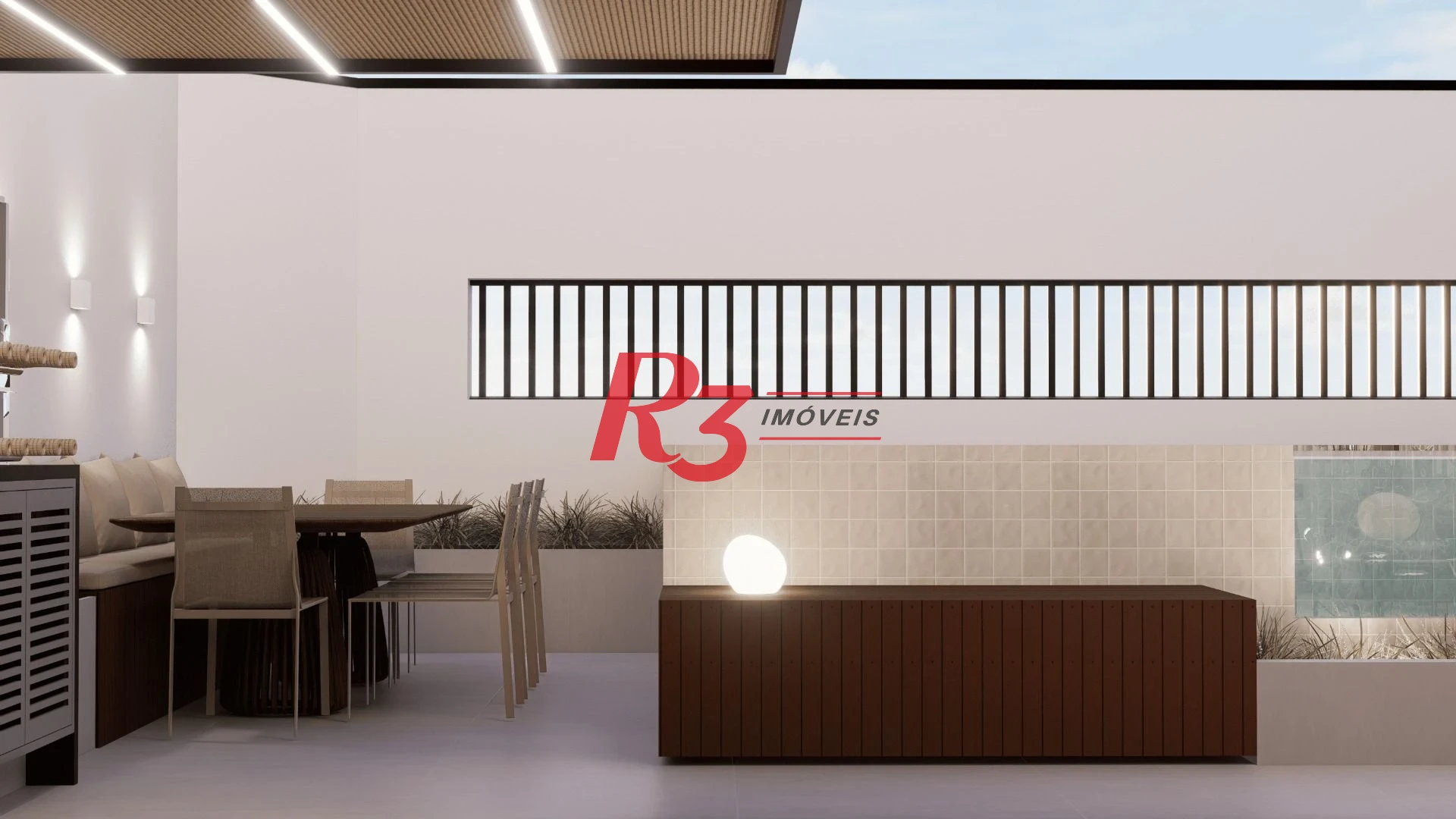 Cobertura com 4 quartos à venda, 370 m² por R$ 4.290.000 - Ponta da Praia - Santos/SP