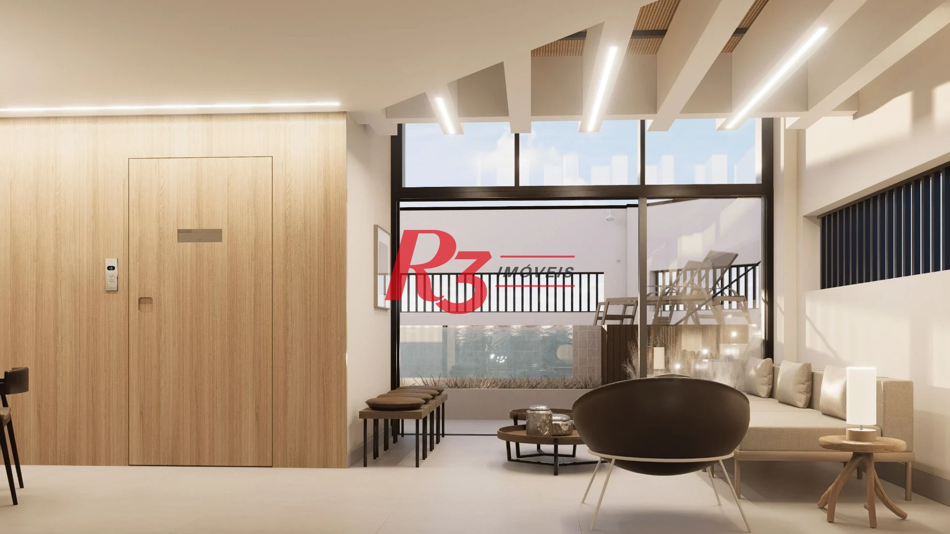 Cobertura com 4 quartos à venda, 370 m² por R$ 4.290.000 - Ponta da Praia - Santos/SP