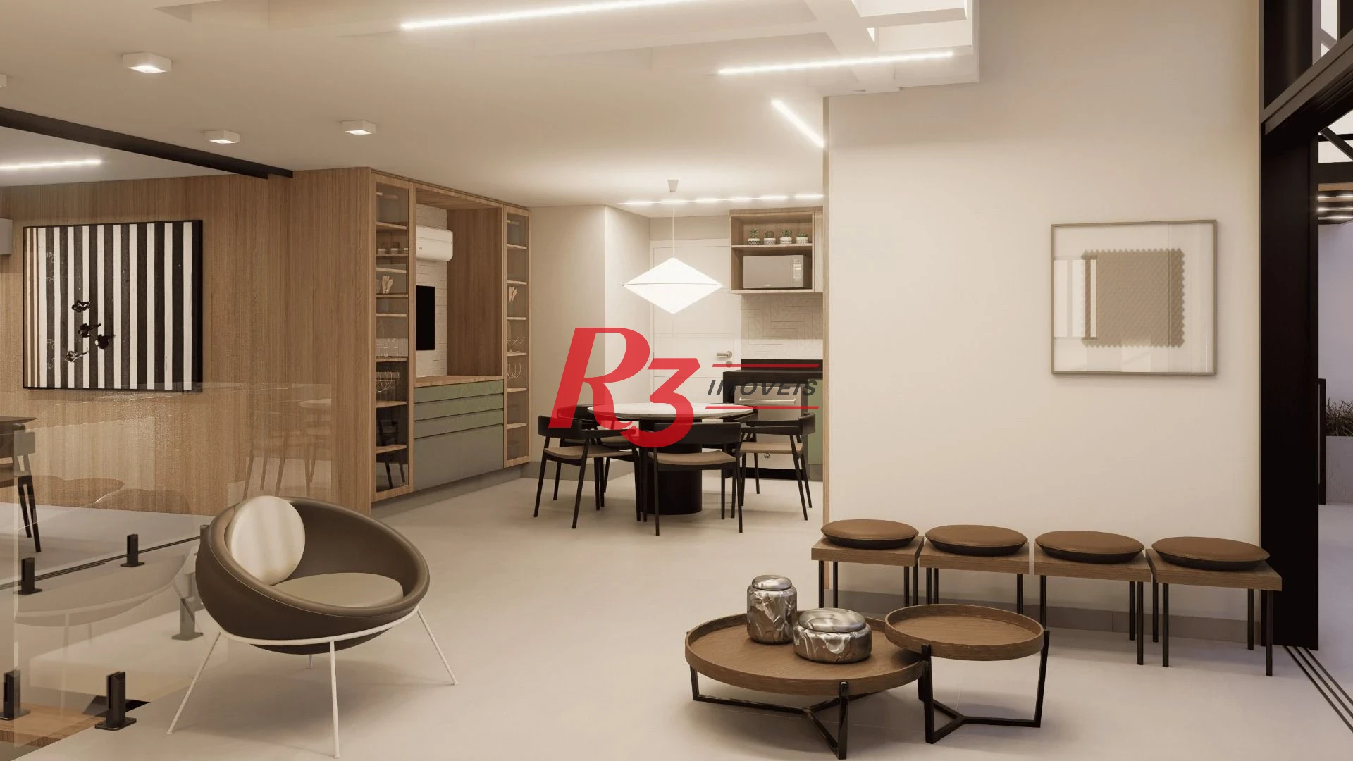 Cobertura com 4 quartos à venda, 370 m² por R$ 4.290.000 - Ponta da Praia - Santos/SP