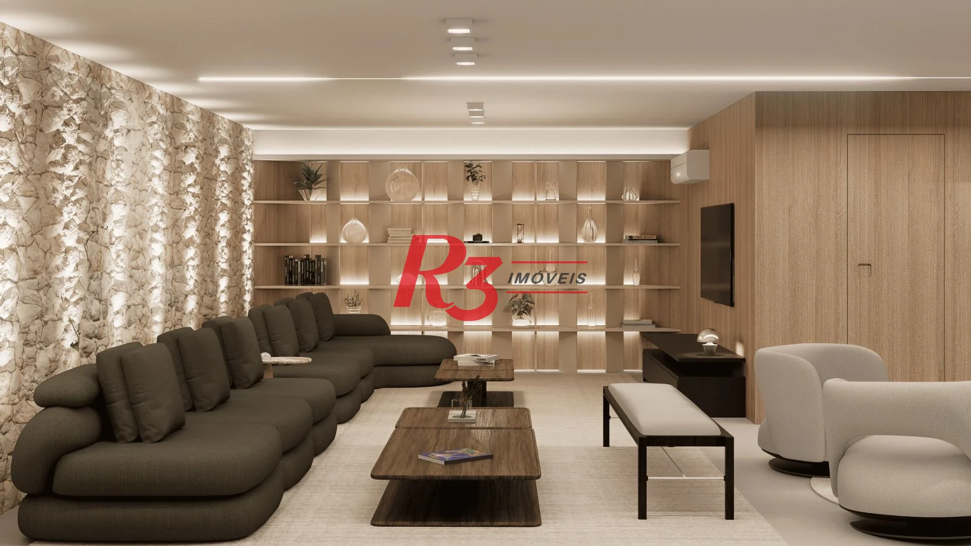 Cobertura com 4 quartos à venda, 370 m² por R$ 4.290.000 - Ponta da Praia - Santos/SP