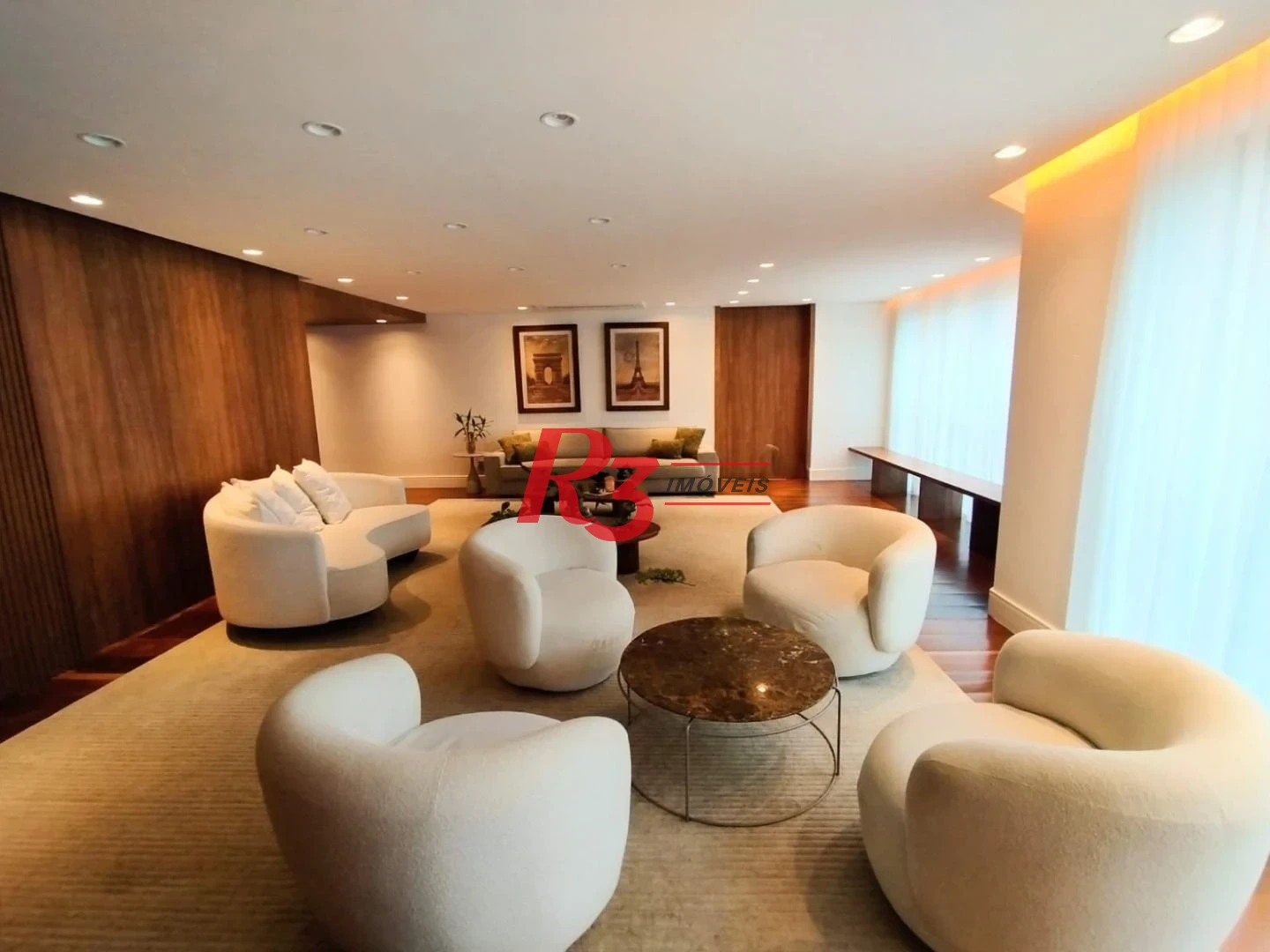 Apartamento com 4 dormitórios à venda, 318 m² por R$ 3.400.000,00 - Gonzaga - Santos/SP