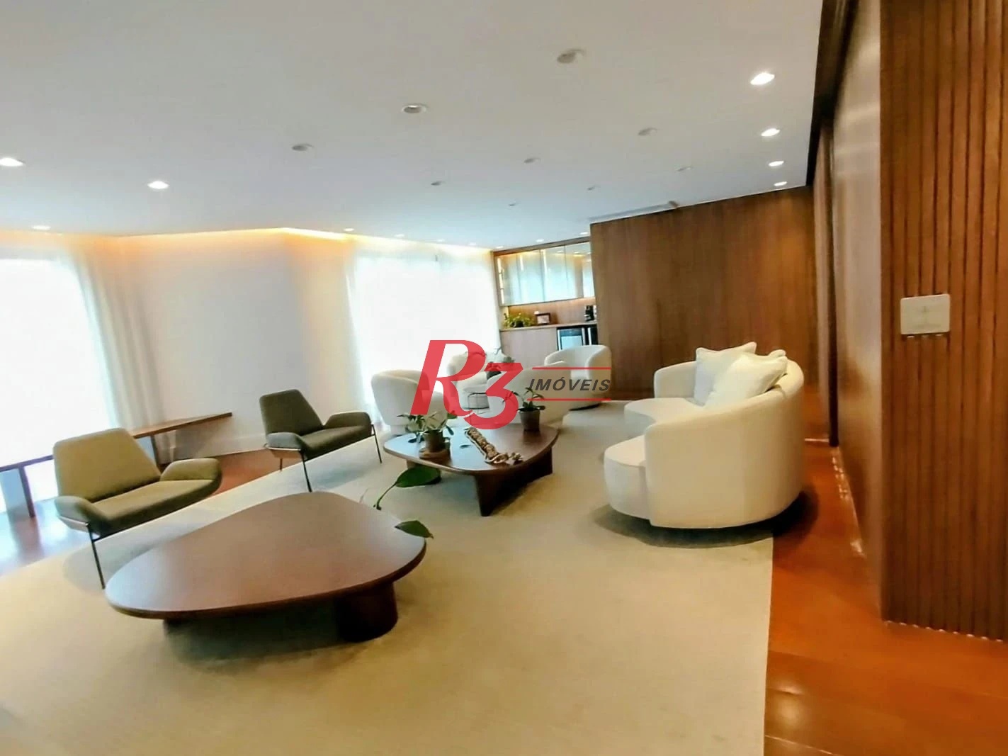 Apartamento com 4 dormitórios à venda, 318 m² por R$ 3.400.000,00 - Gonzaga - Santos/SP