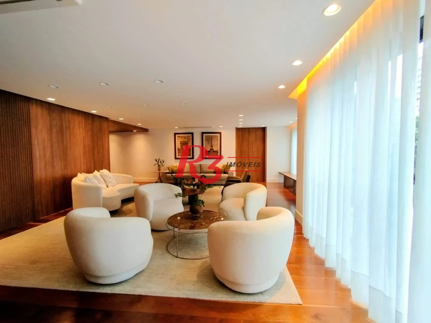 Apartamento com 4 dormitórios à venda, 318 m² por R$ 3.400.000,00 - Gonzaga - Santos/SP