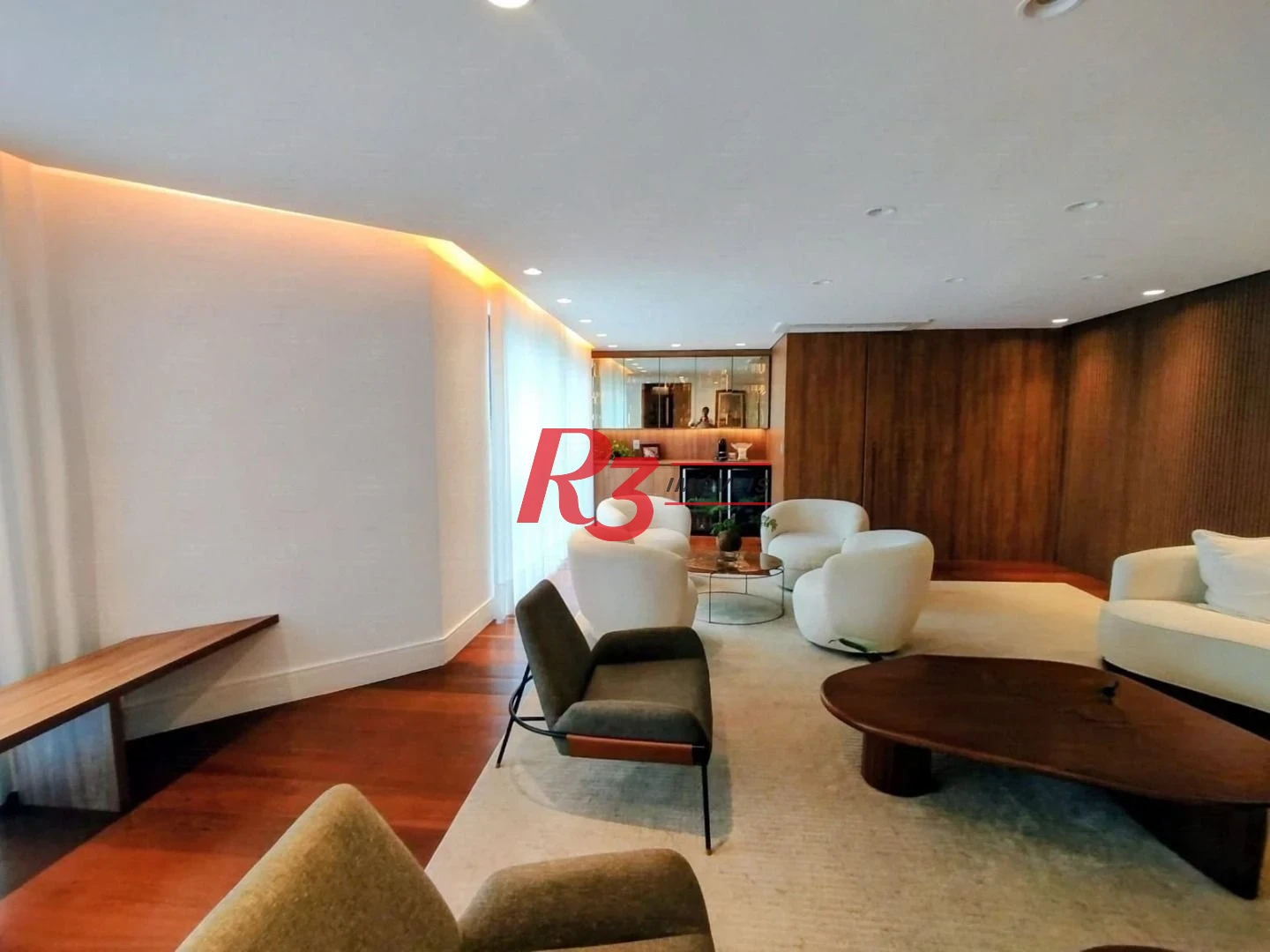 Apartamento com 4 dormitórios à venda, 318 m² por R$ 3.400.000,00 - Gonzaga - Santos/SP