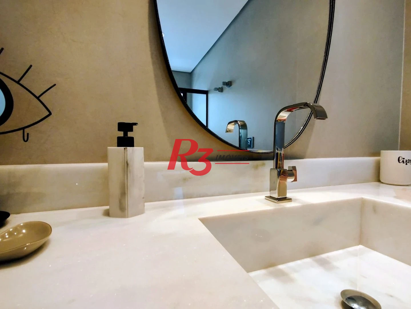 Apartamento com 4 dormitórios à venda, 318 m² por R$ 3.400.000,00 - Gonzaga - Santos/SP
