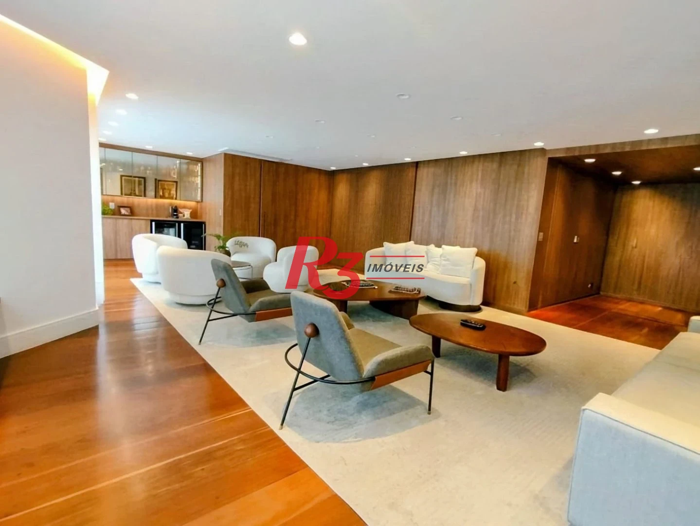 Apartamento com 4 dormitórios à venda, 318 m² por R$ 3.400.000,00 - Gonzaga - Santos/SP