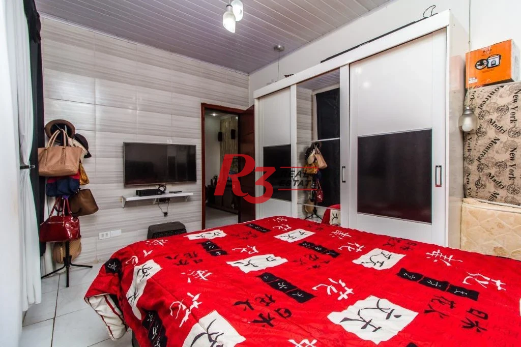 Casa com 2 dormitórios à venda, 180 m² - Marapé - Santos/SP