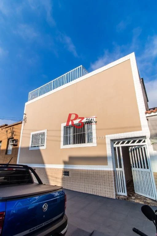 Casa com 2 dormitórios à venda, 180 m² - Marapé - Santos/SP
