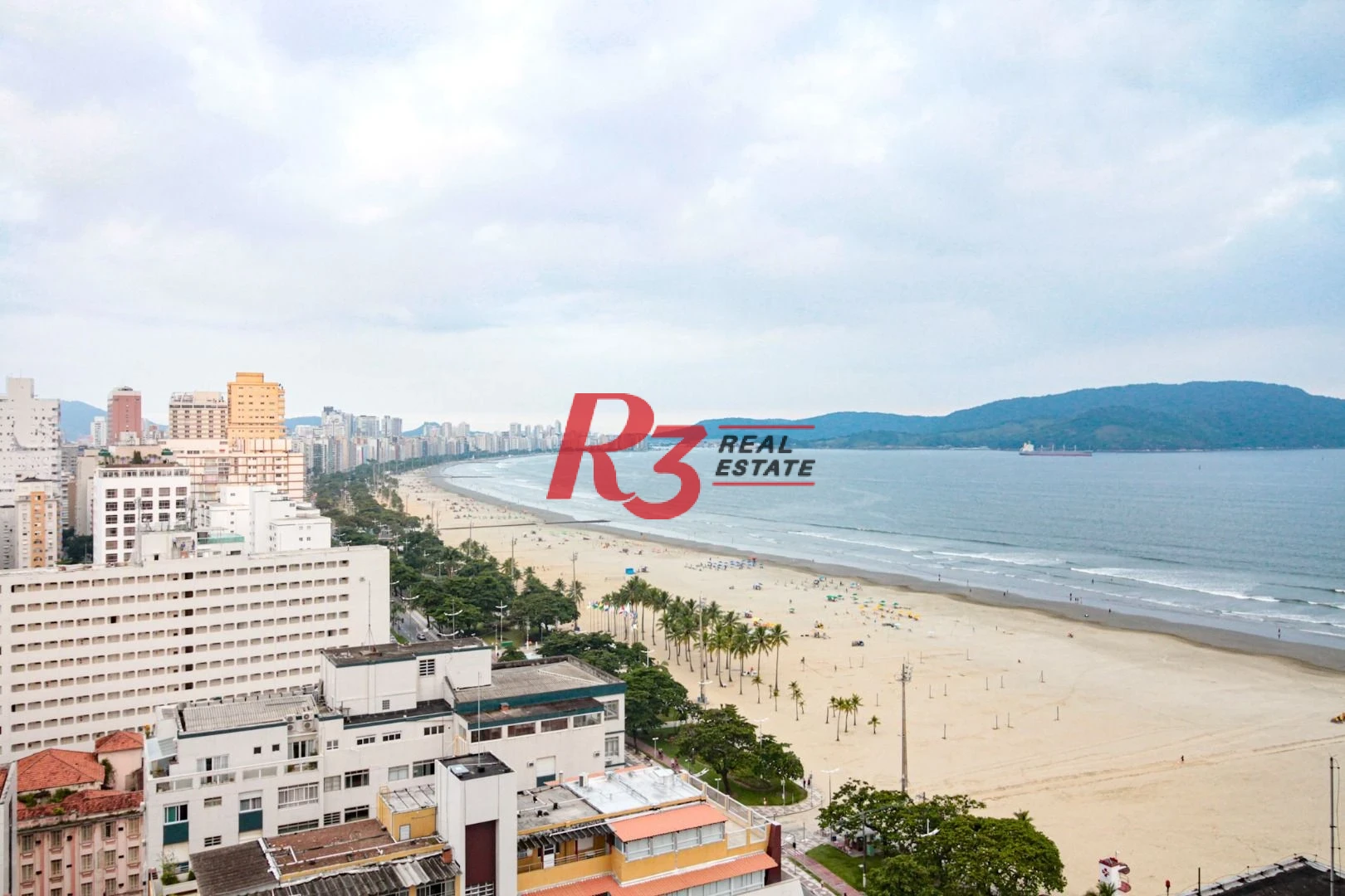 Apartamento com 4 dormitórios para alugar, 360 m² por R$ 37.500,00/mês - Gonzaga - Santos/SP